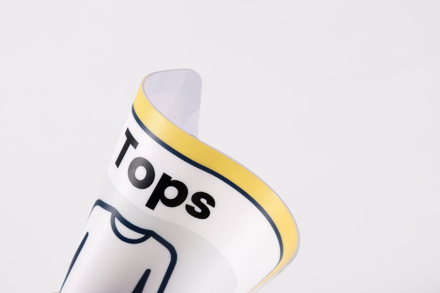 A sheet of The Familiar Space™ reusable TPE home labels with clear icons.